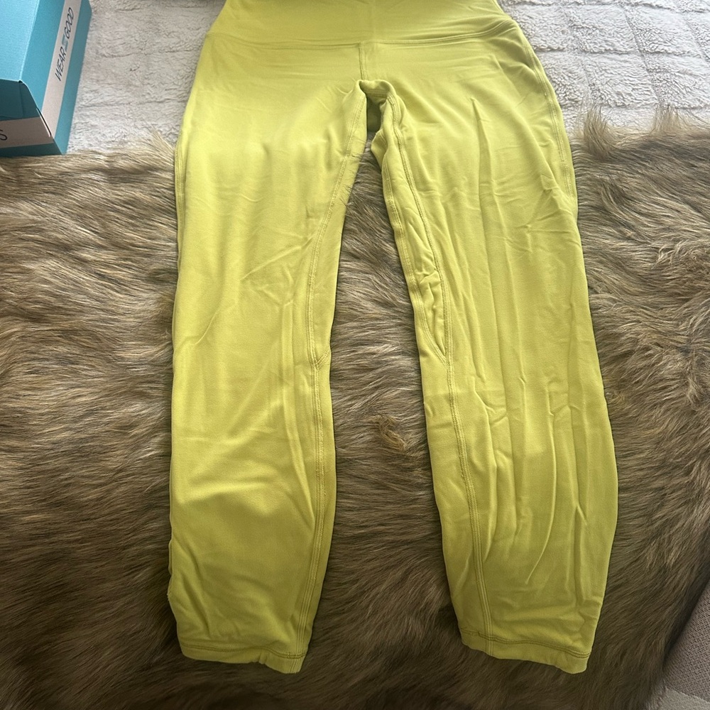 Bright Yellow Leggings